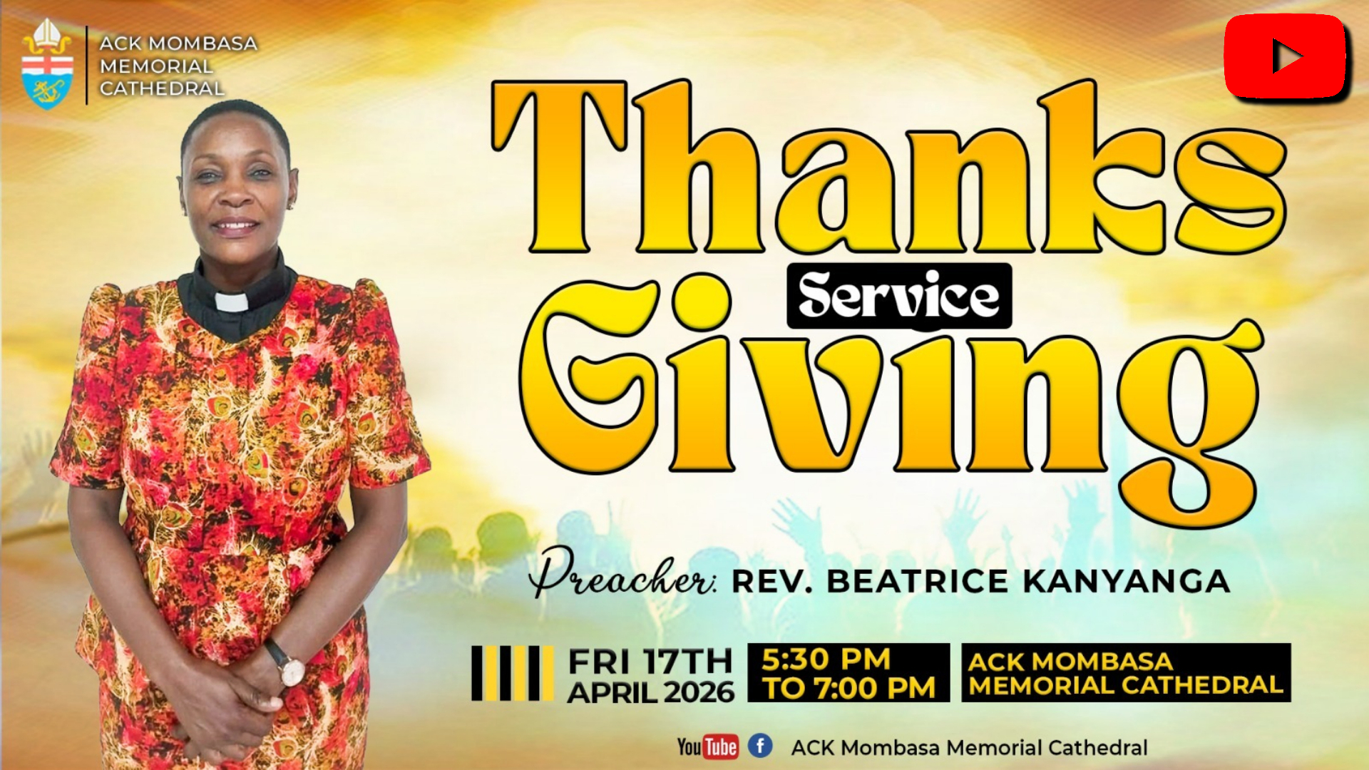 THANKSGIVING SERVICE: CHRIST-CENTERED FAMILIES